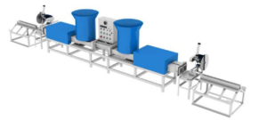 Preša za prešanje kocki